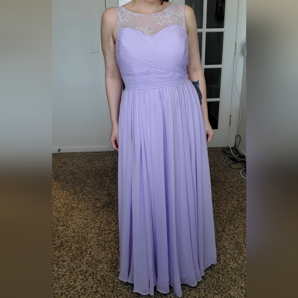 SALE Azazie Light Lavendar Prom Dress